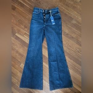 Women's Wrangler Wanderer Indigood Flare Jeans w/Button Fly